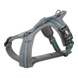 Trixie Fusion Touring Dog Sele Design Graphite & Ocean